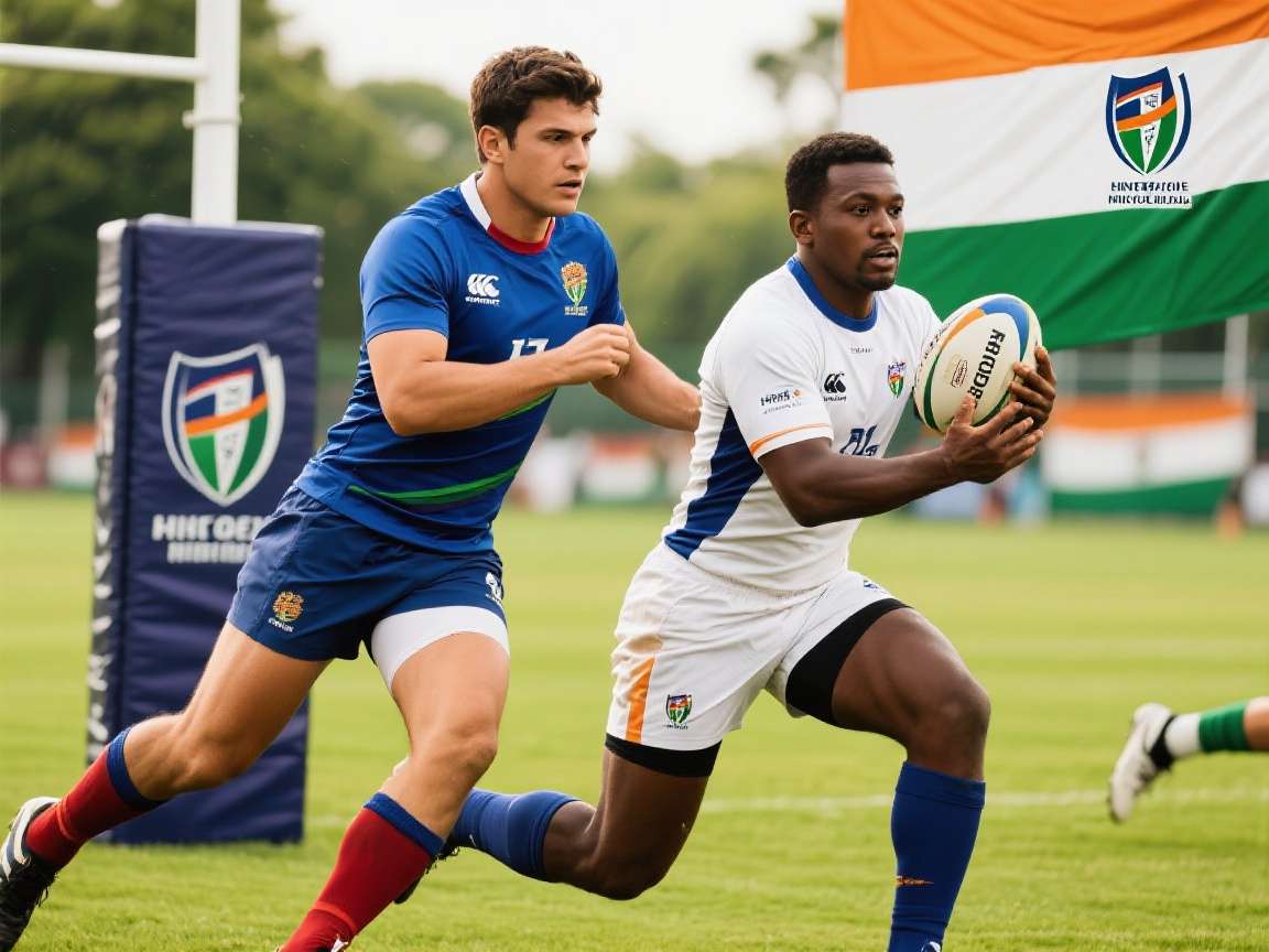 Six Nations Rugby India Challenge - Match Action Six Nations Rugby India Challenge Gameplay