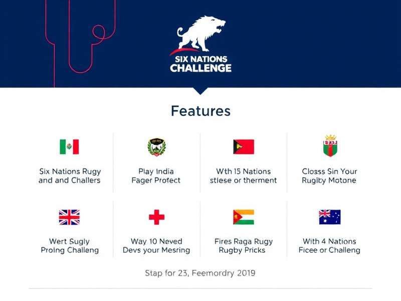 Six Nations Rugby India Challenge - Game Features Six Nations Rugby India Challenge Features